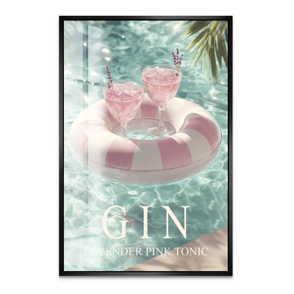 Gin Lavender Dream Acrylglas Bild