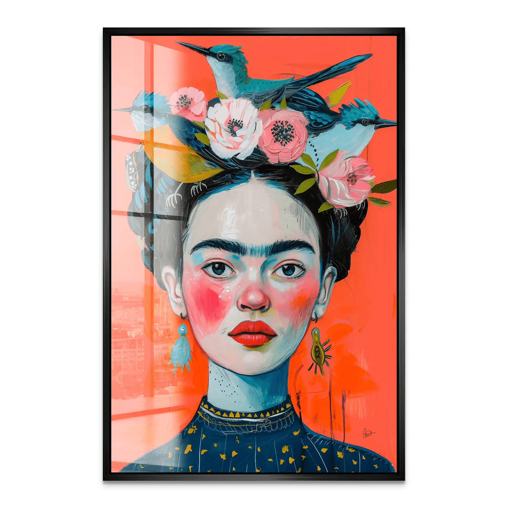 Frida Bird Acrylglas Bild INGALERIE