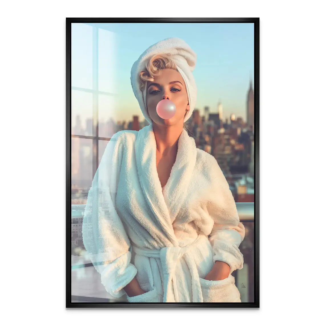 Morning Glamour Acrylglas Bild
