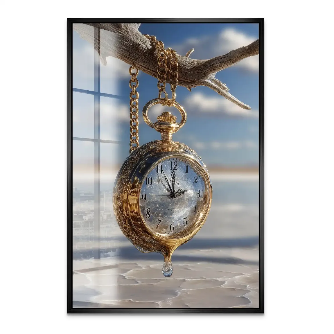 Dali Time Acrylglas Bild