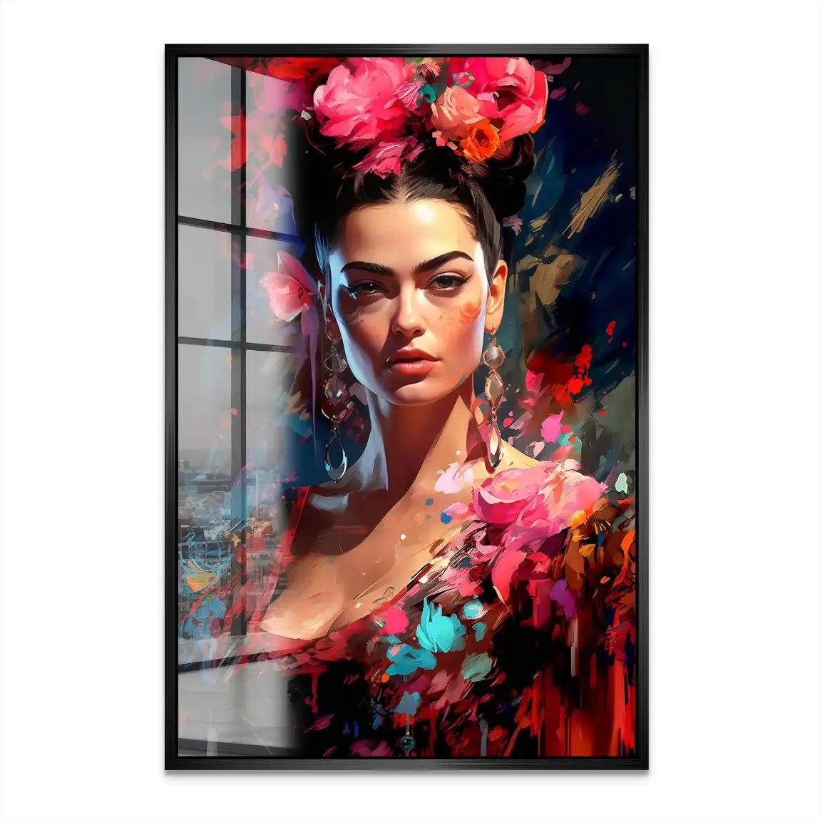Frida Modern Style Acrylglas Bild INGALERIE