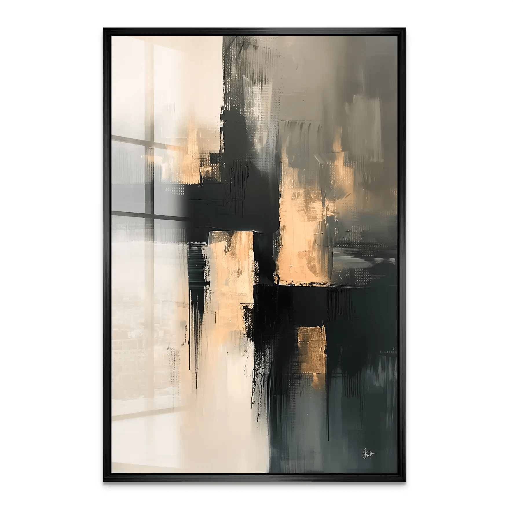 Abstrakt Nr.24 Acrylglas Bild INGALERIE