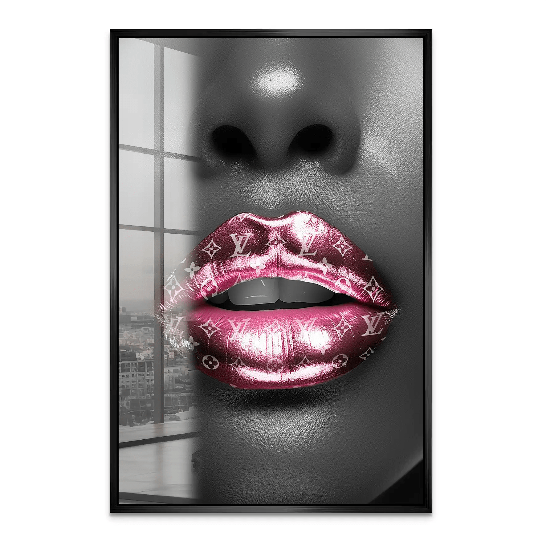 Silver Louis Lips Acrylglas Bild INGALERIE