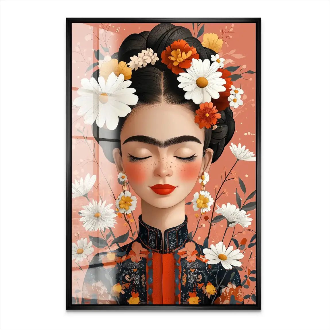 Frida Flower Nr.3 Acrylglas Bild INGALERIE