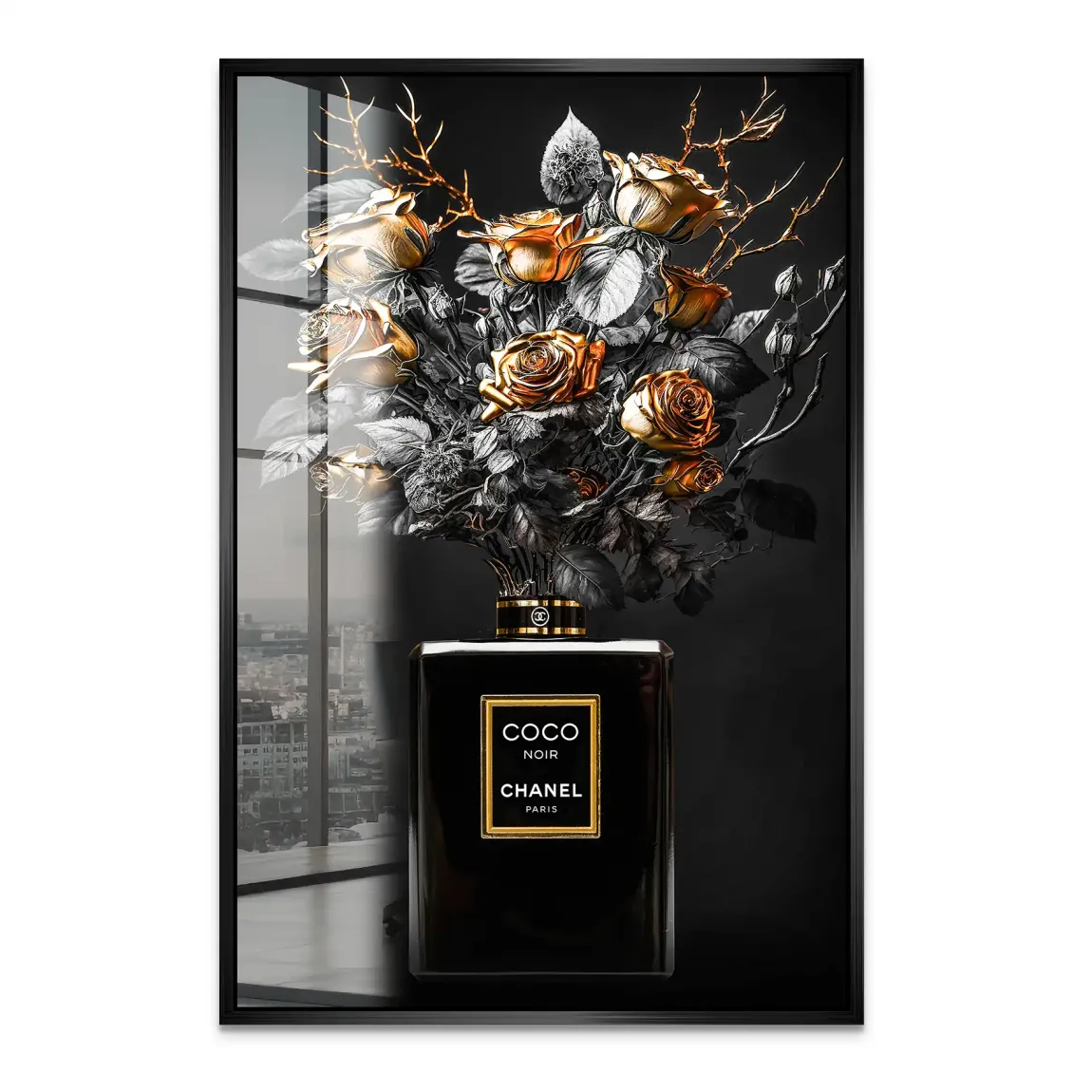 Coco Noire Acrylglas Bild INGALERIE