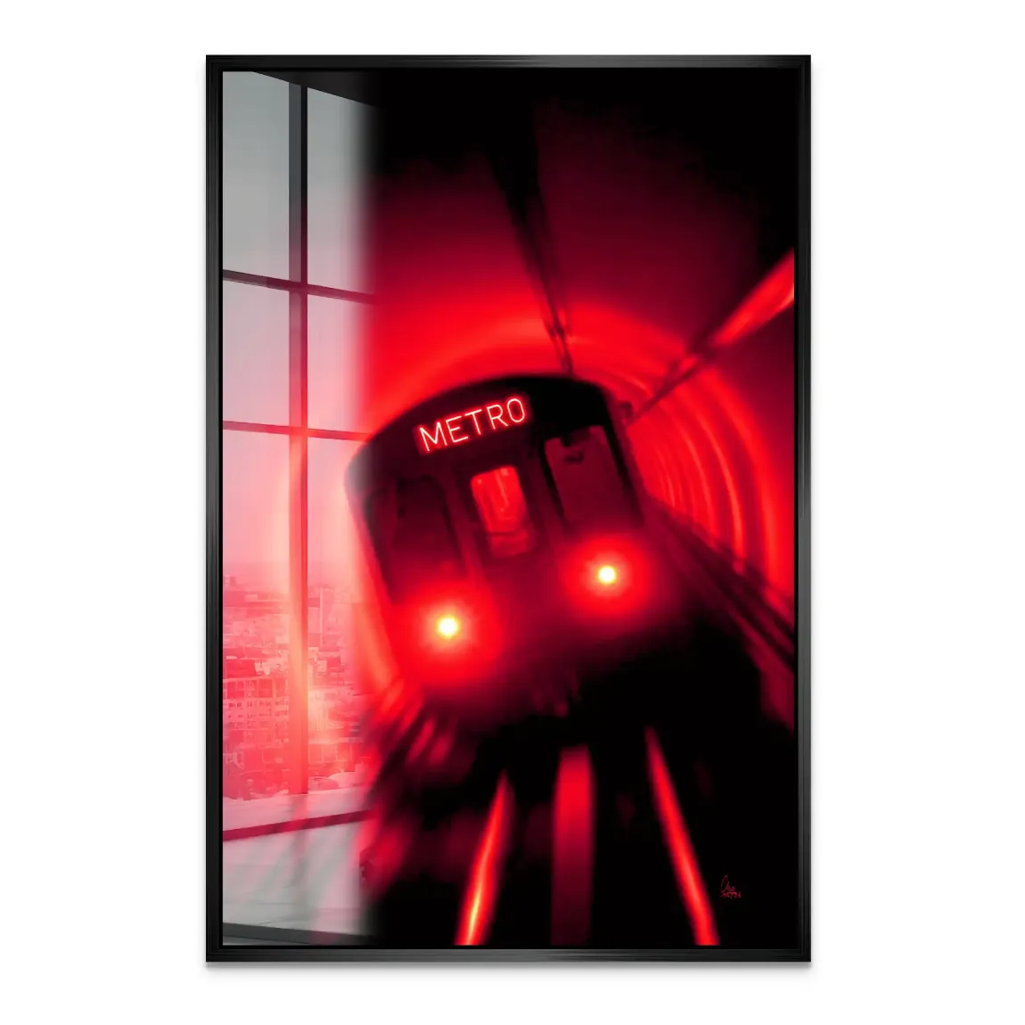 Metro Art Acrylglasbild
