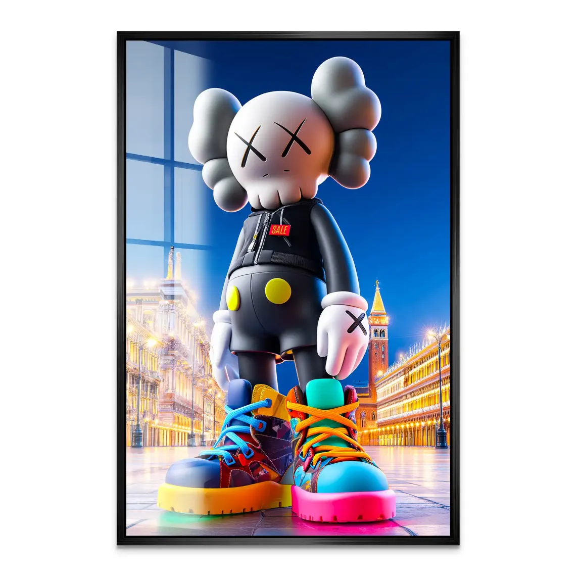 Kaws Pop Art Acrylglas Bild INGALERIE