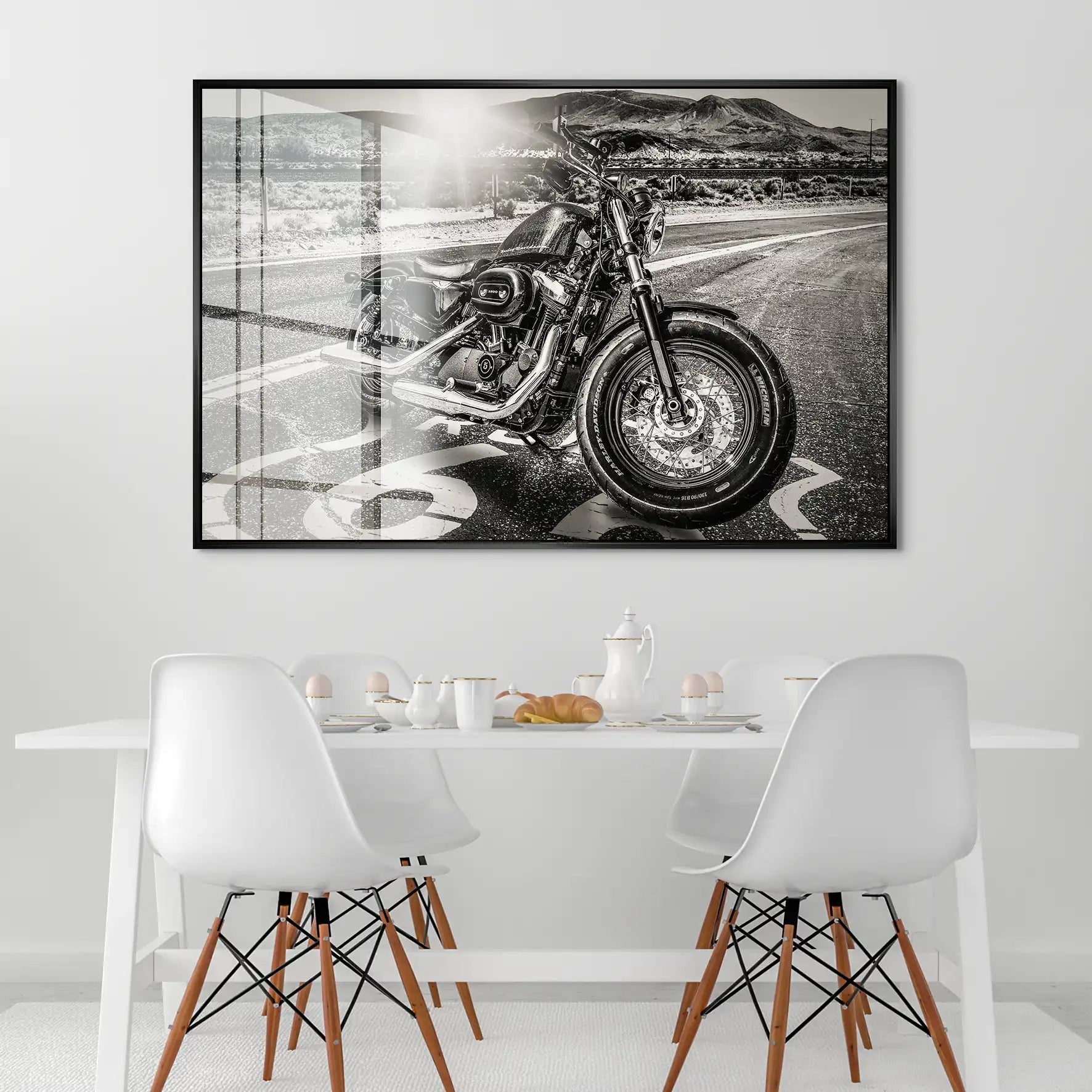 Route Heritage Edition – Harley Acrylglasbild INGALERIE