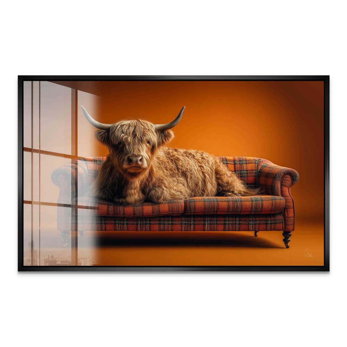 Highland Lounge Acrylglas Bild