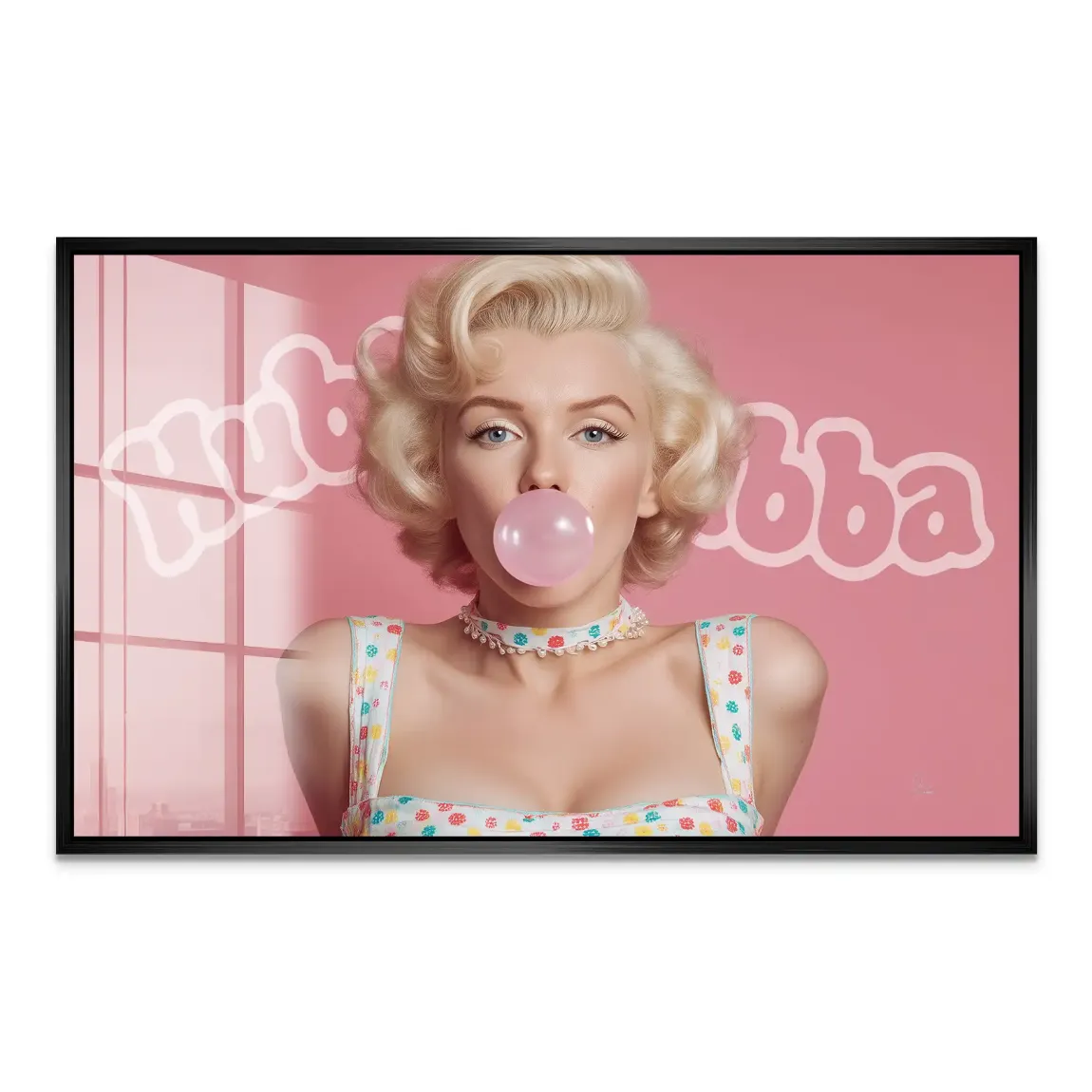 Marilyn Monroe Hubba Glam Acrylglas Bild