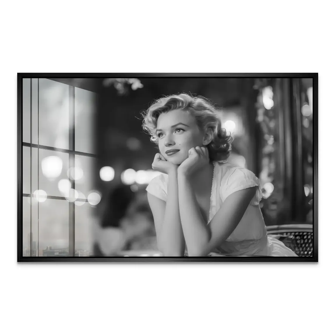 Marilyn Nightwish Noir Acrylglas Bild