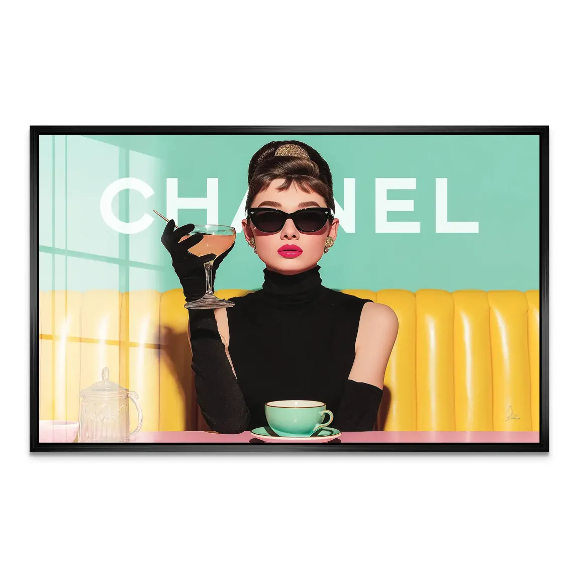 Audrey Hepburn de Luxe Acrylglas Bild