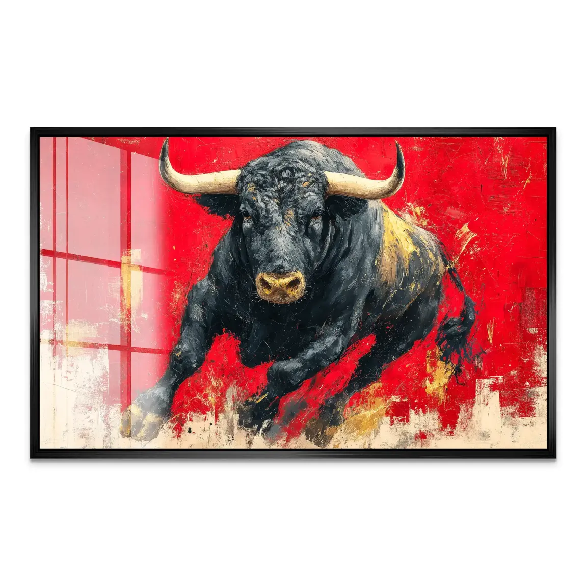 Stier Noble Essence Acrylglas Bild