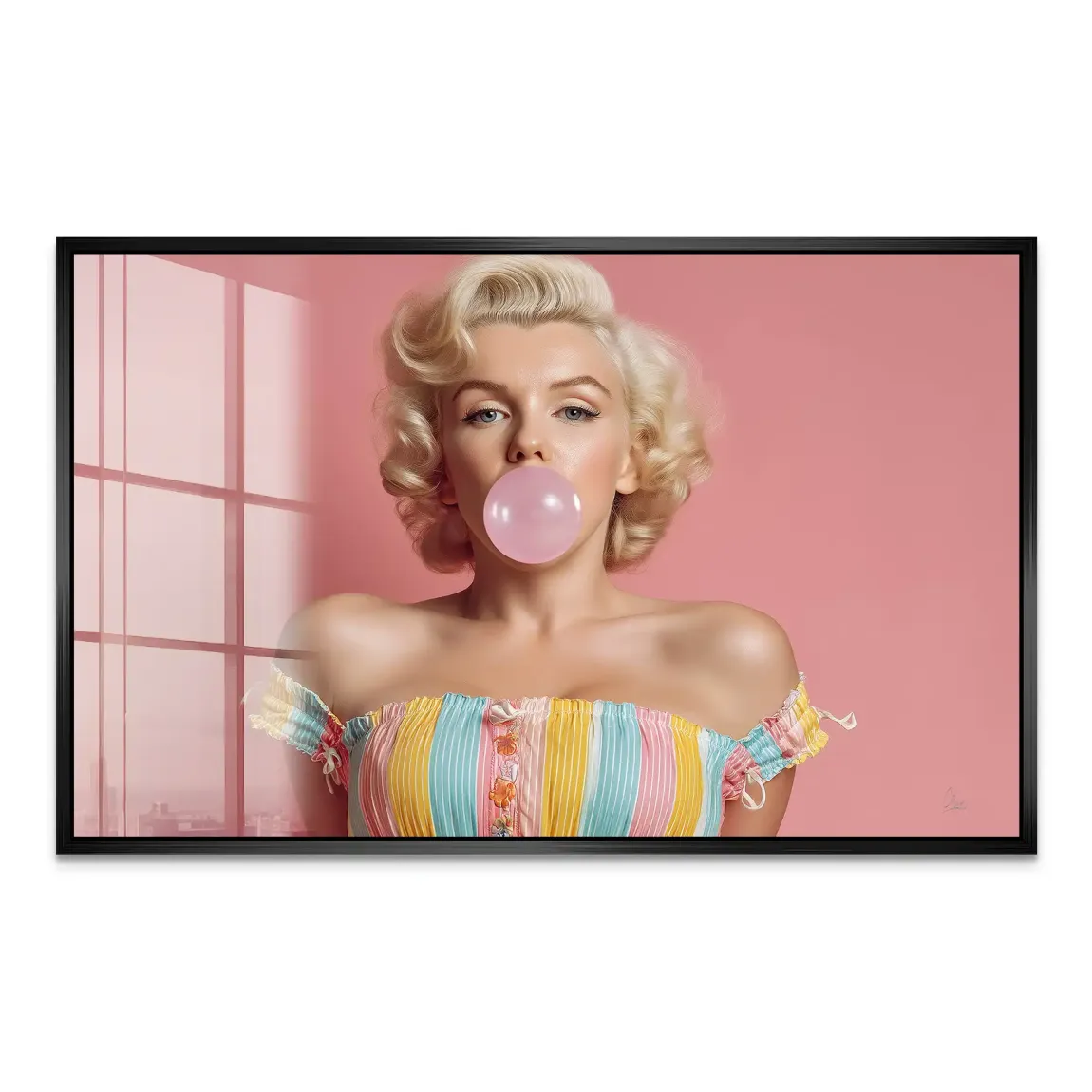 Marilyn Monroe Candy Pop Acrylglas Bild