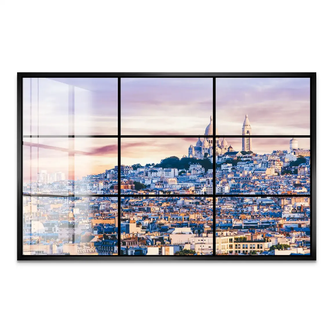 Paris Montmartre Acrylglas Bild