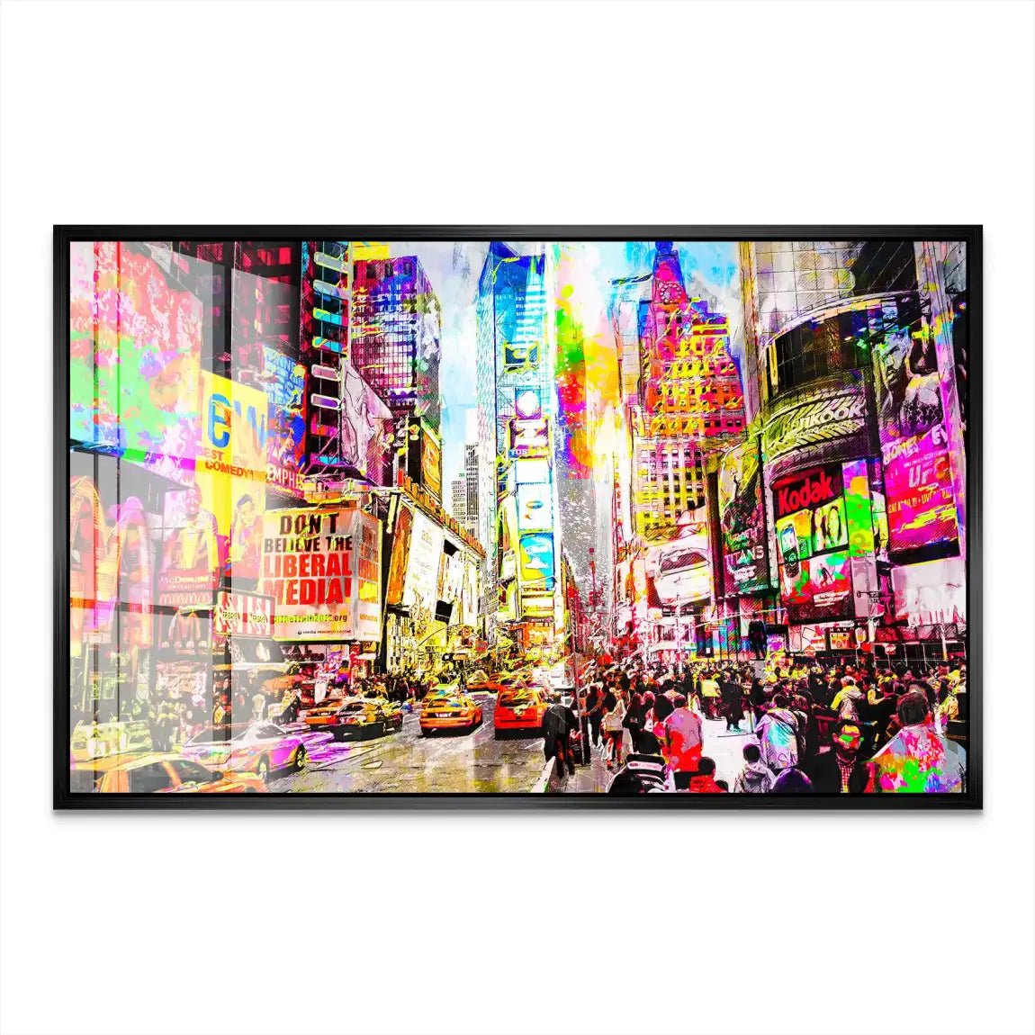 New York Abstrakt Acrylglas Bild INGALERIE