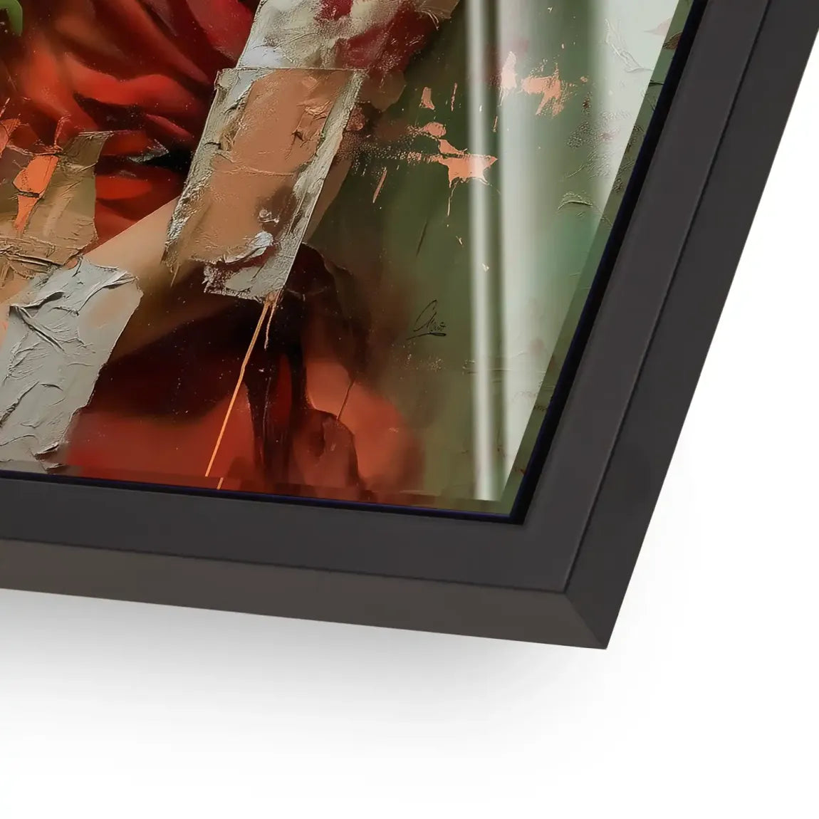 Silent Orchid Beauty Acrylglasbild