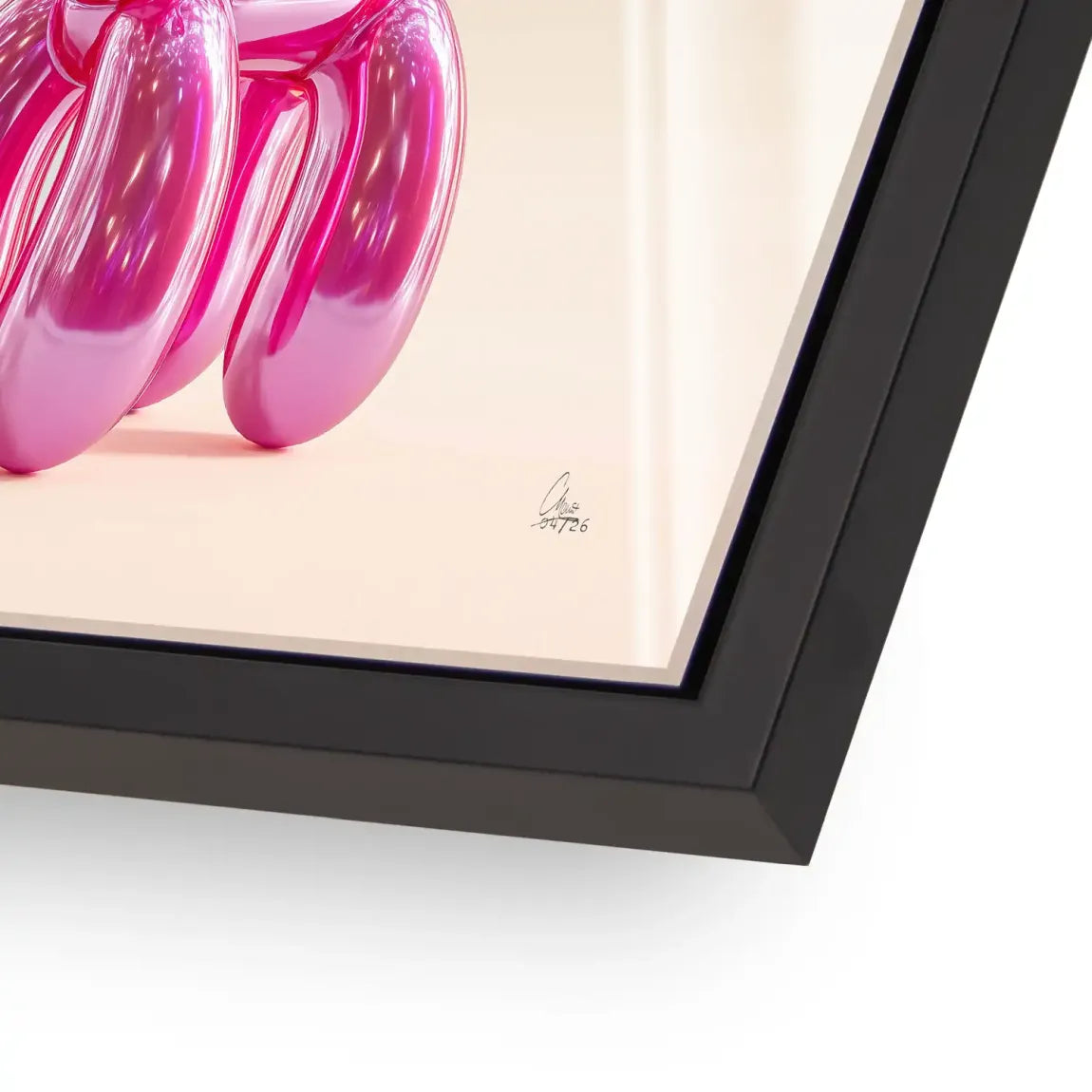 Vogue Hund Acrylglasbild