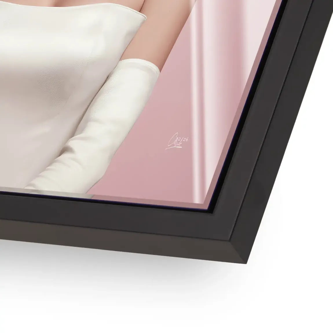 Marilyn Monroe Rosé Acrylglasbild