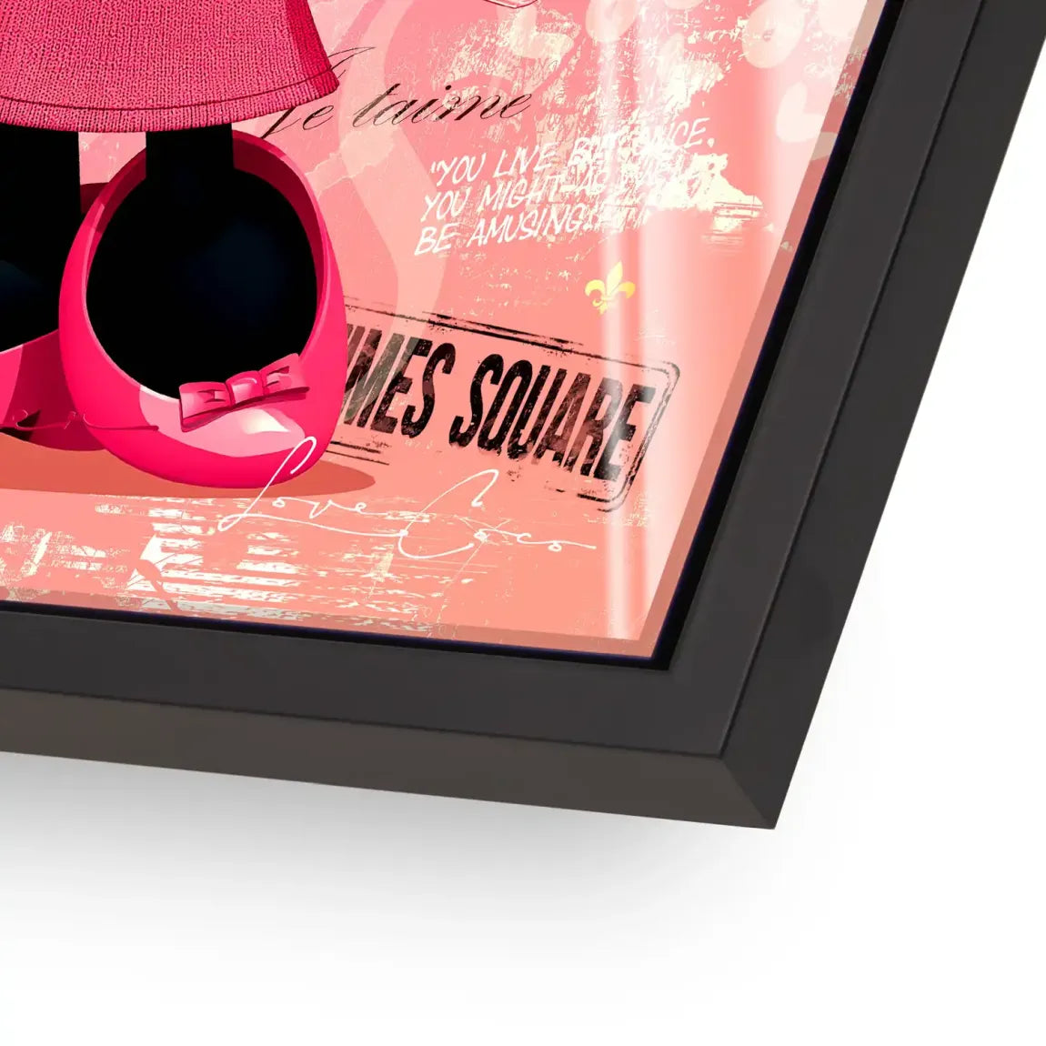 Minnie Maus Love Coco Acrylglasbild