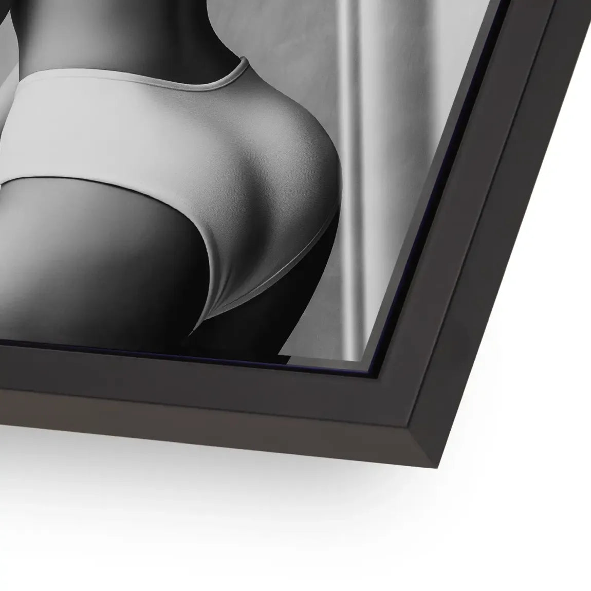 Noir Beauty Style Acrylglasbild