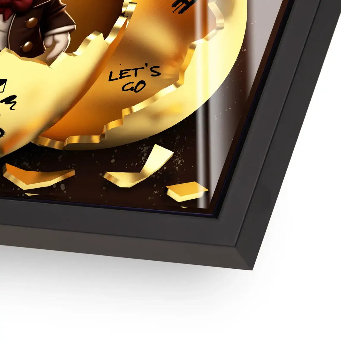 Money Master Dagobert Duck Acrylglasbild