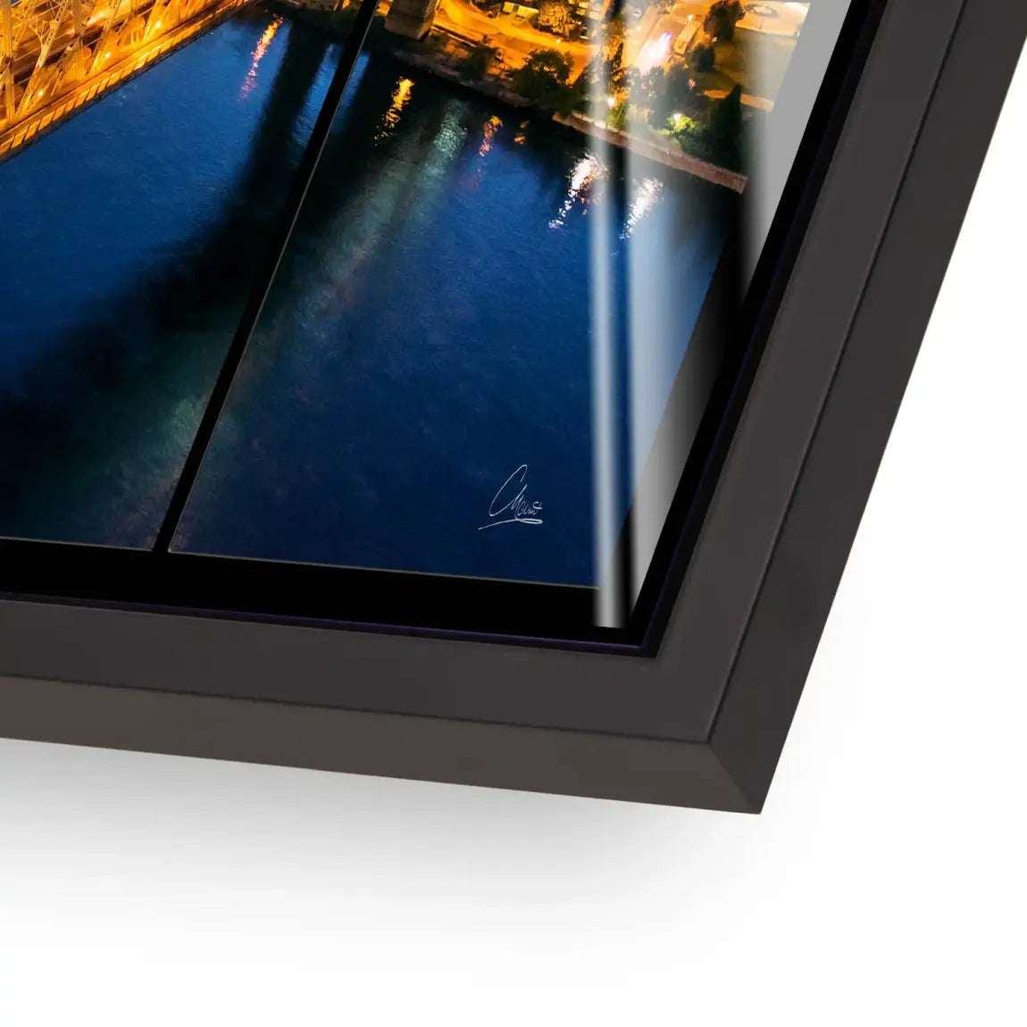 City Lights Manhattan Acrylglasbild