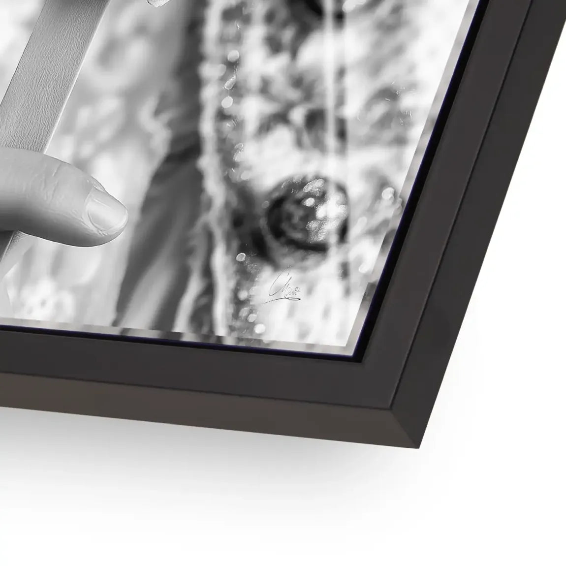 Gucci Ice Couture Noir Acrylglasbild