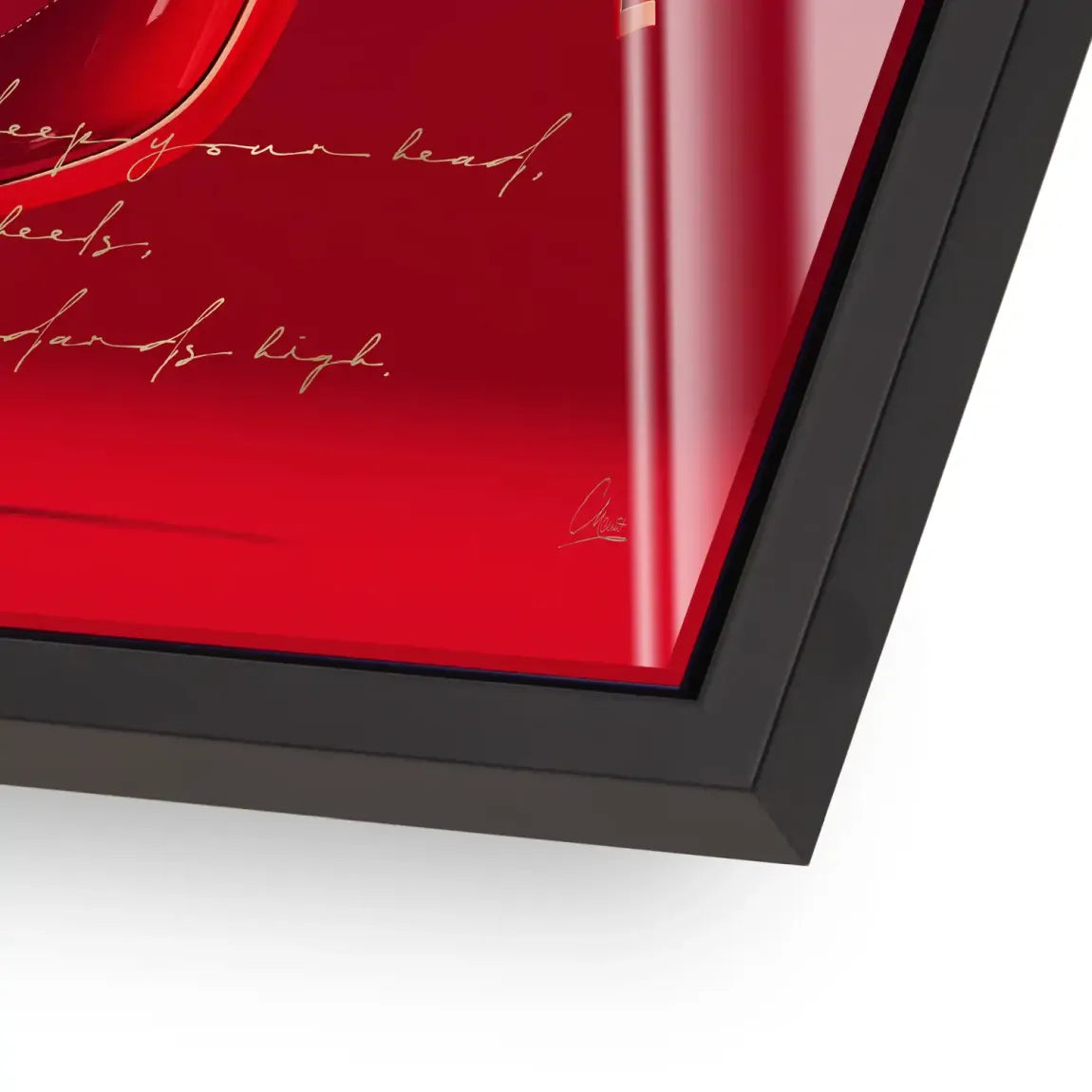 Coco Heels Acrylglasbild