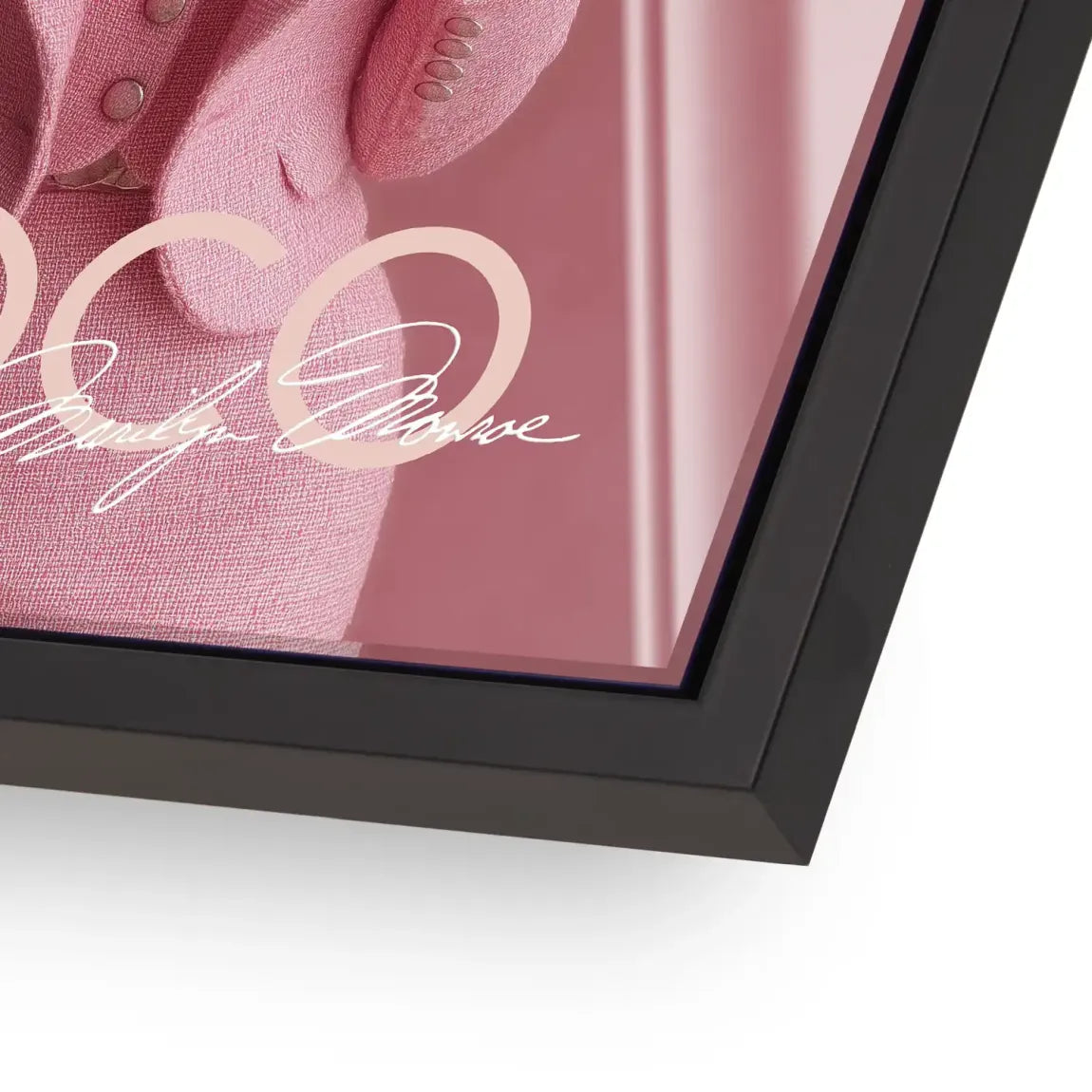 Eleganz in Rosé Monroe Acrylglasbild INGALERIE