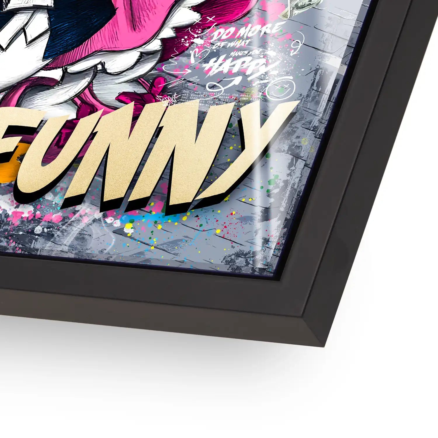 Donald No Money Acrylglas Bild INGALERIE