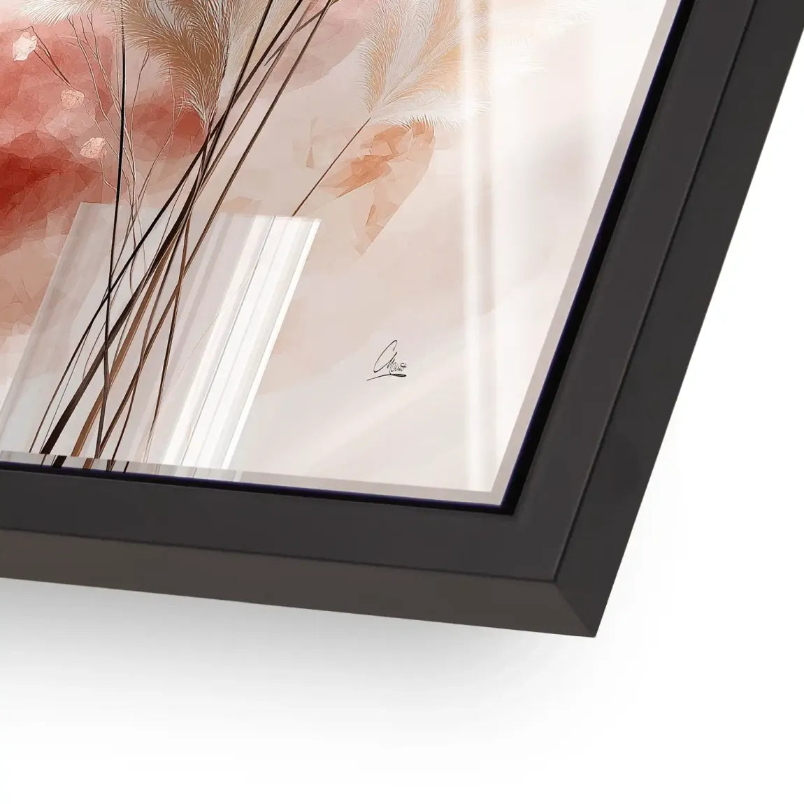 Amber Fields Acrylglasbild