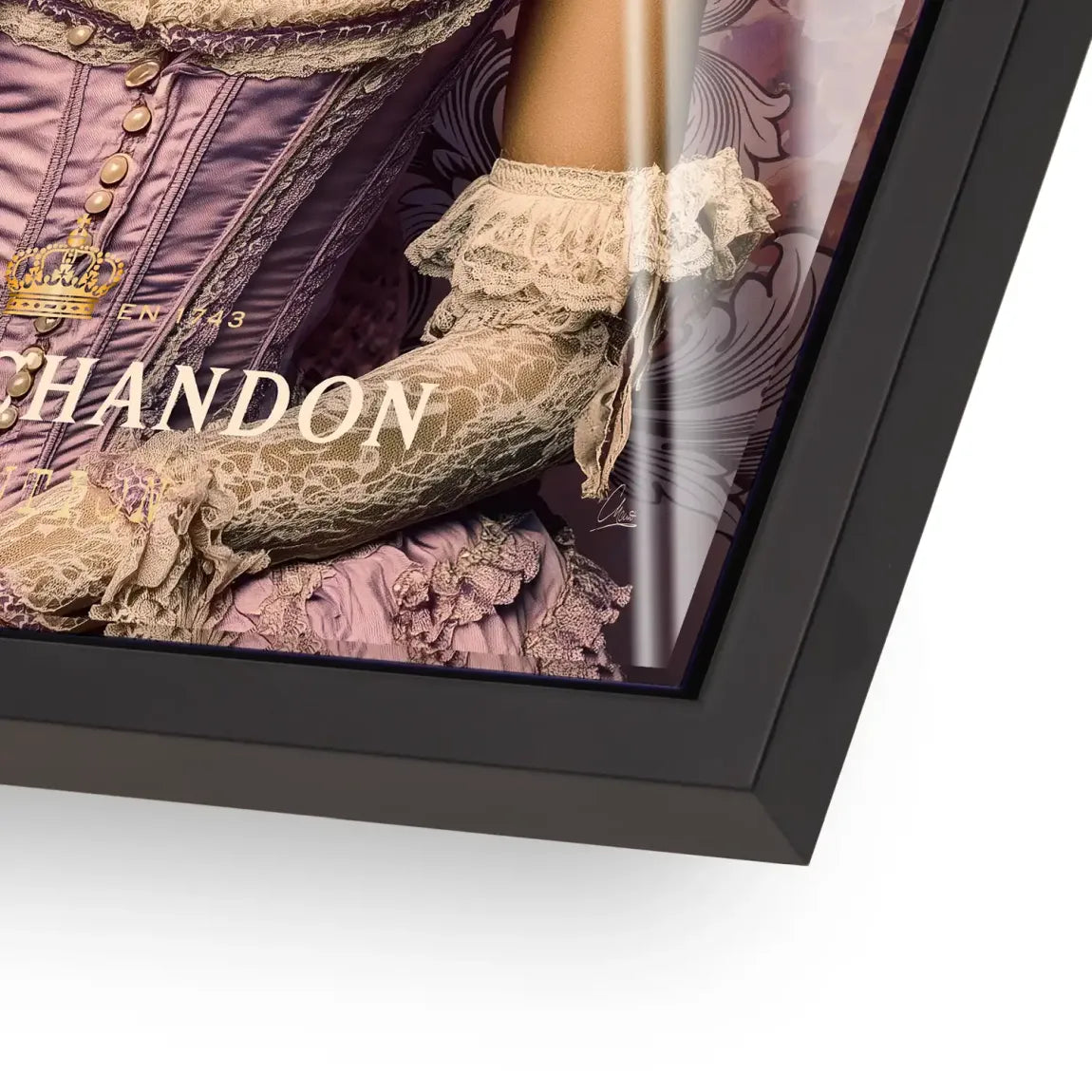 Marie Antoinette Rebell Art Acrylglasbild