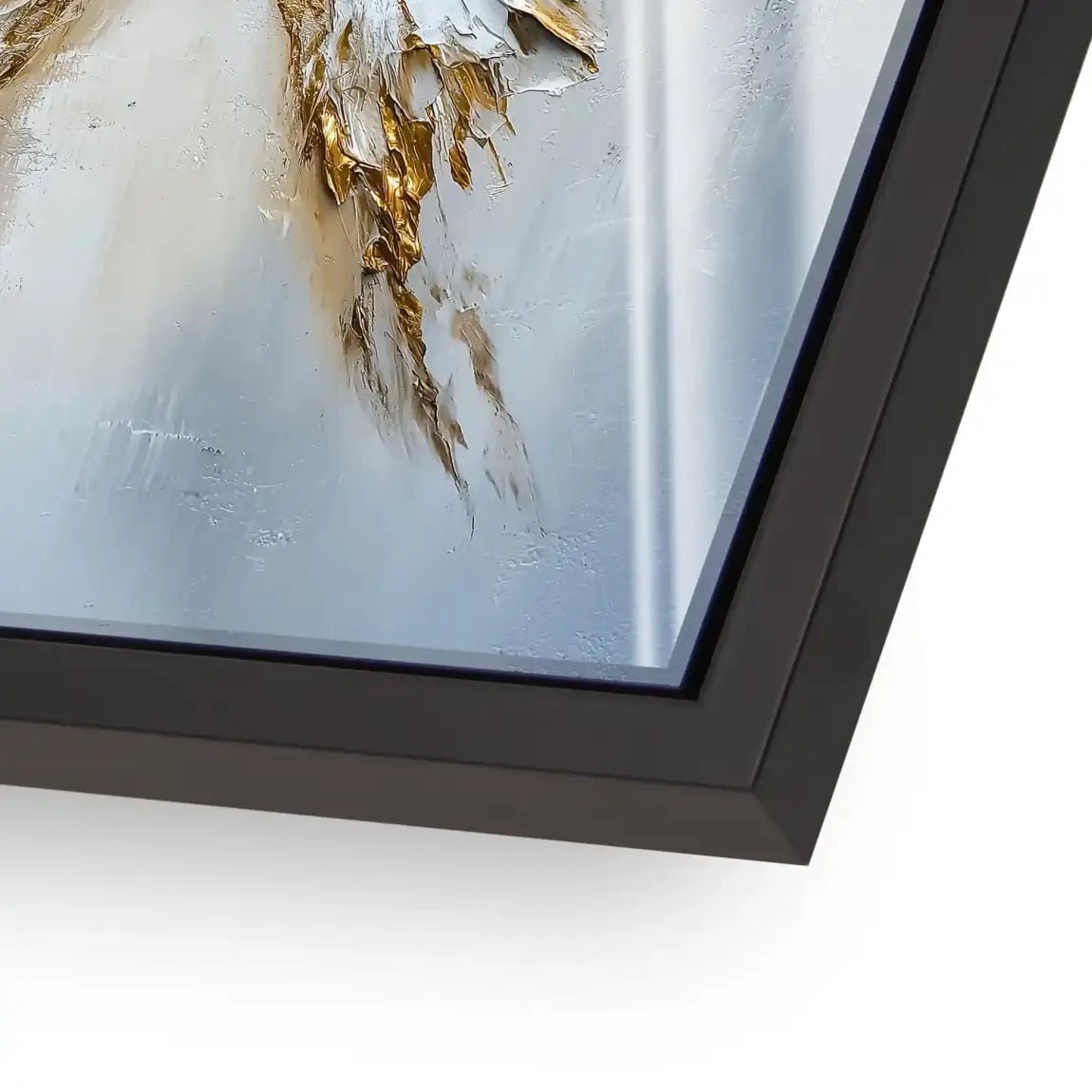 Schmetterling Gold Style Acrylglasbild INGALERIE