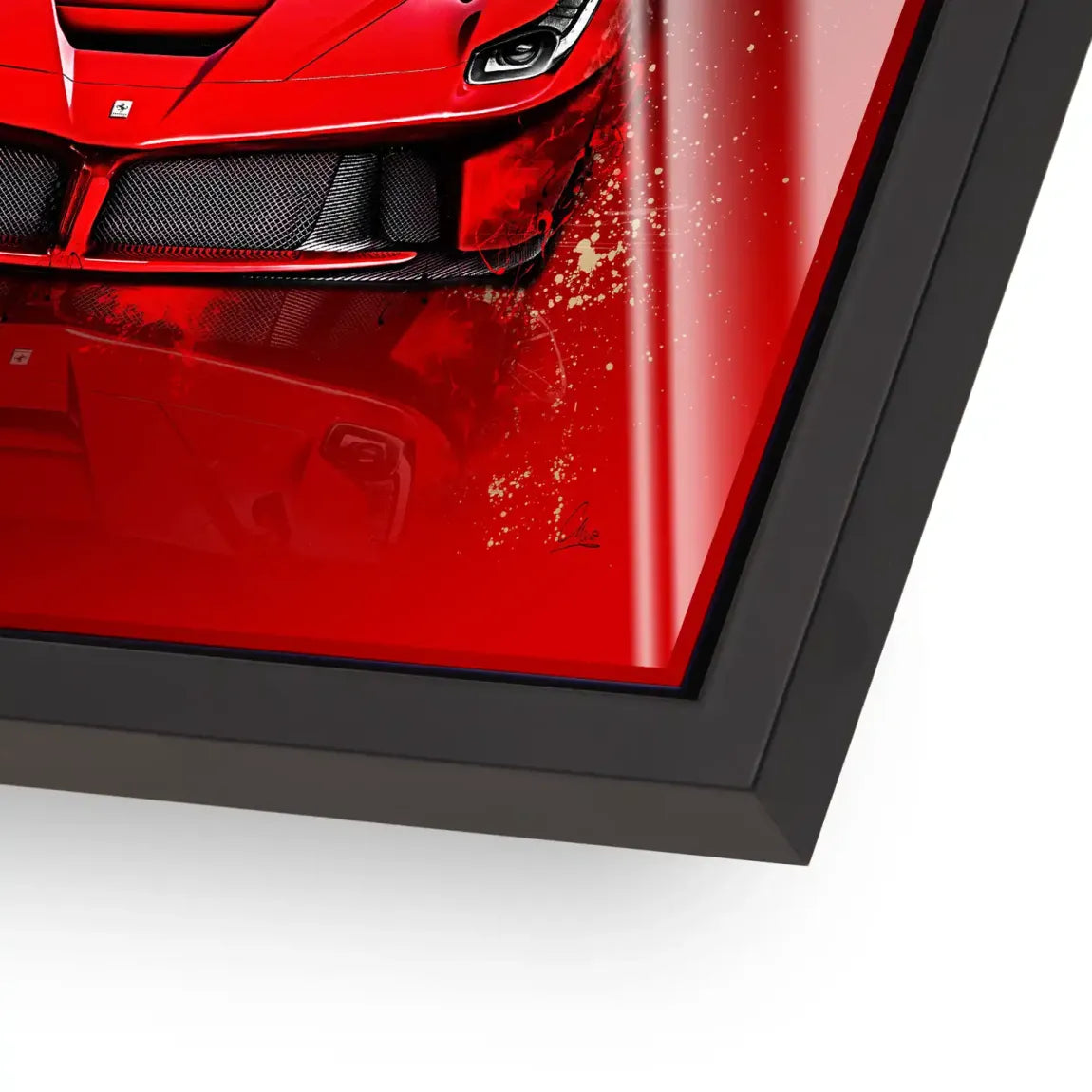 Red Prestige Ferrari Acrylglasbild
