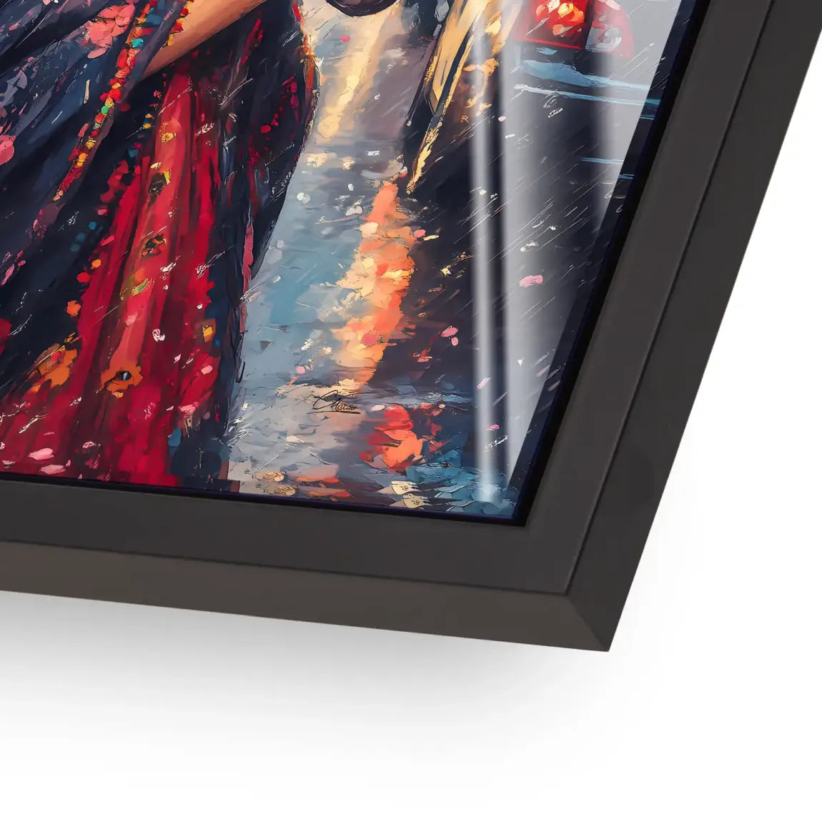 Frida im Abendregen Acrylglasbild INGALERIE