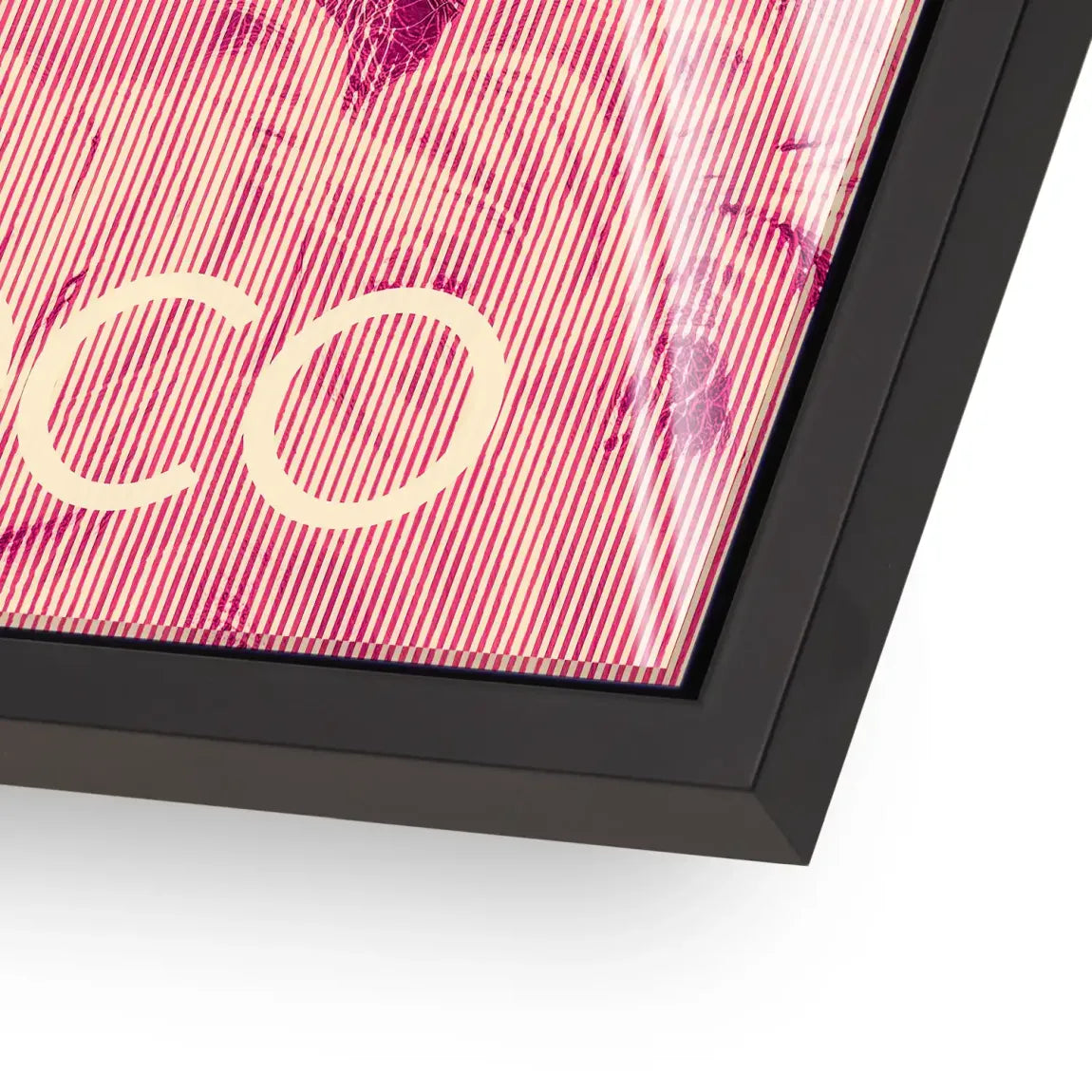Coco Vision in Pink Acrylglasbild INGALERIE