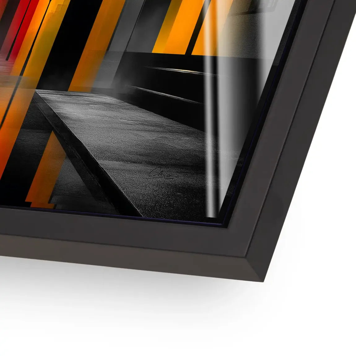 Midnight City Acrylglasbild INGALERIE
