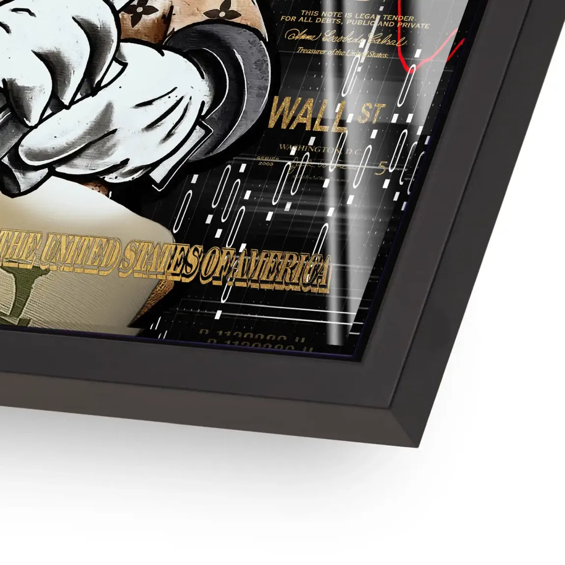 Financial Empire Duck Acrylglasbild