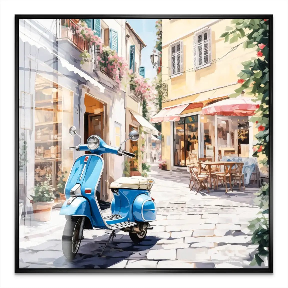 Italy Flair Acrylglas Bild INGALERIE