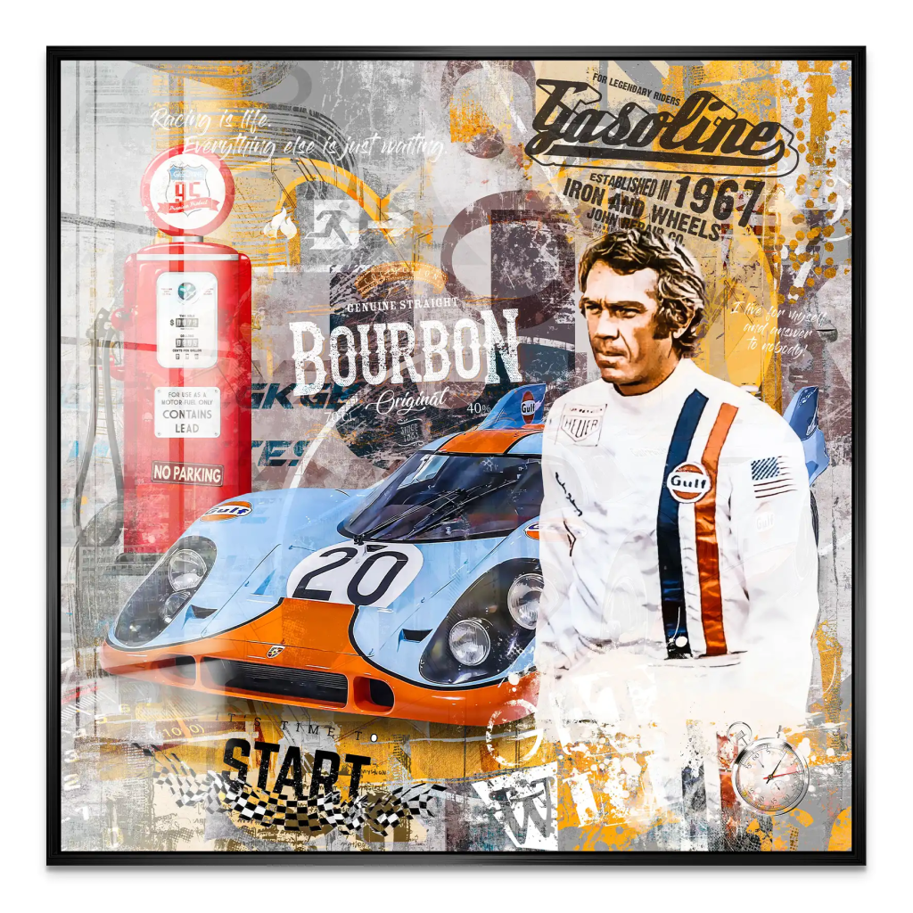 Steve Gasoline Acrylglas Bild INGALERIE