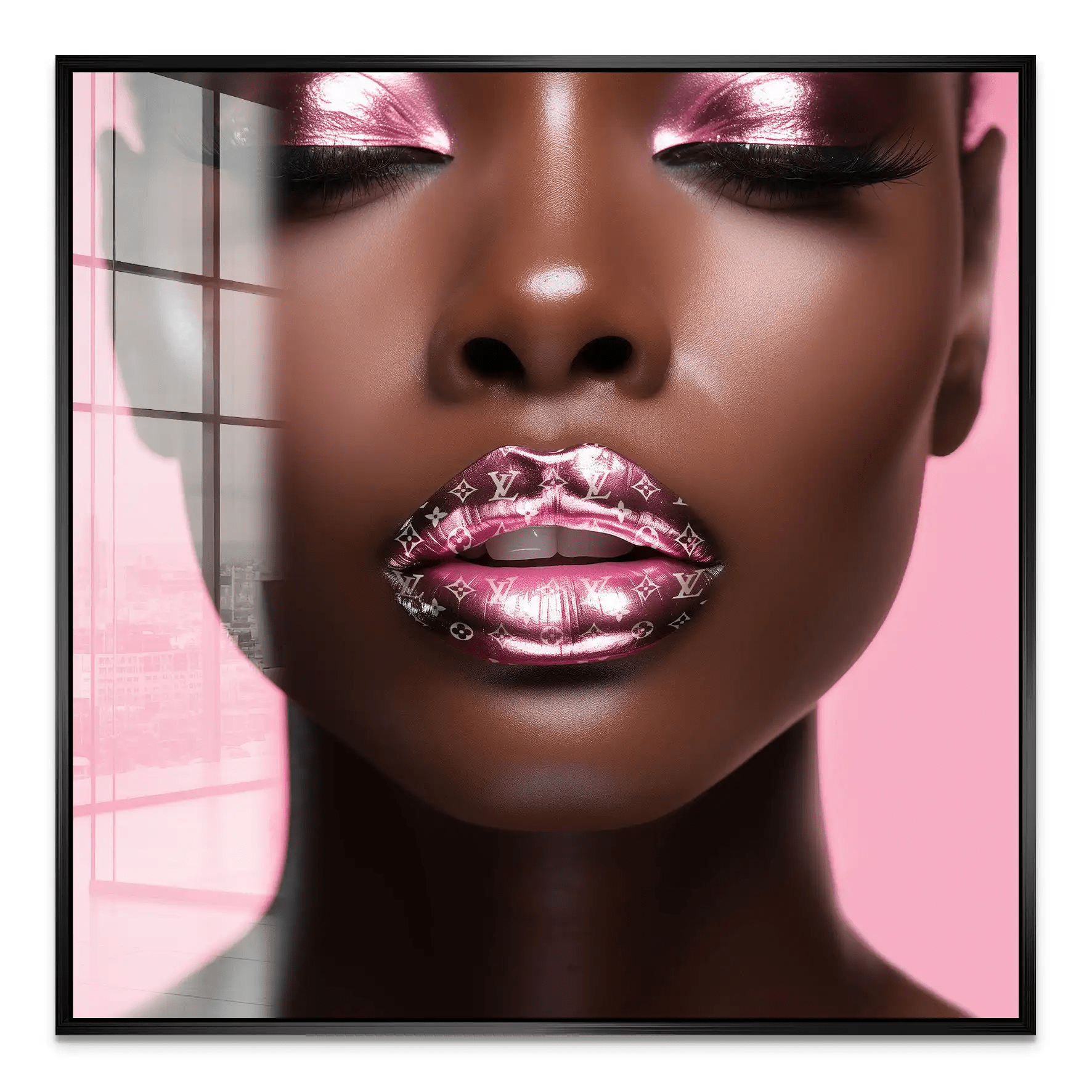 Louis Lips Acrylglas Bild INGALERIE