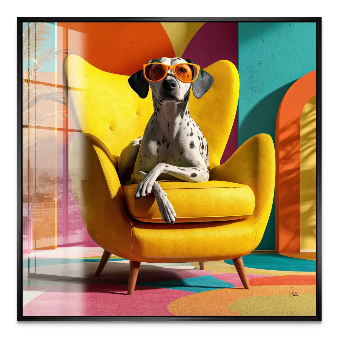 Sunny Seat Acrylglas Bild