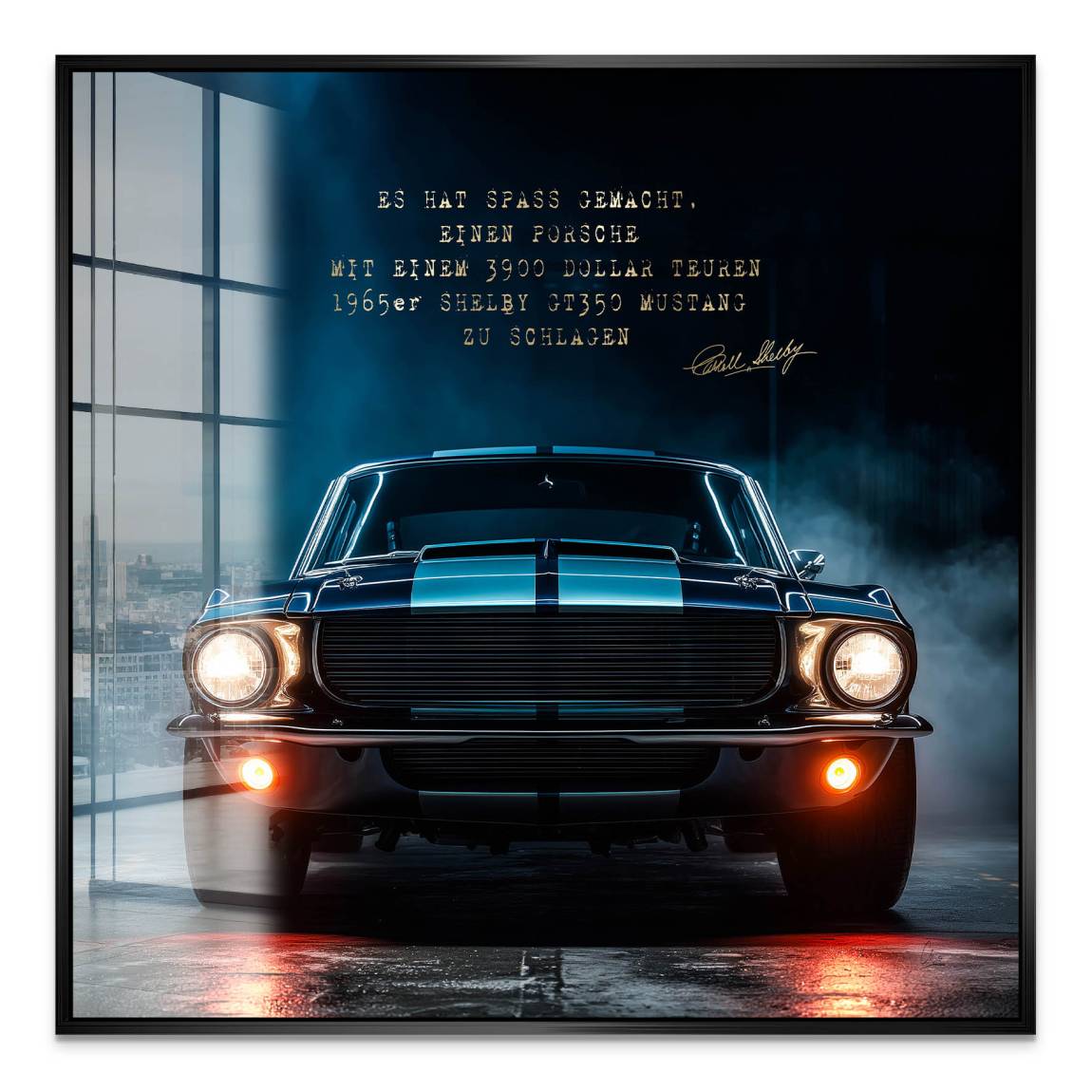 Ford Mustang Shelby Acrylglas Bild