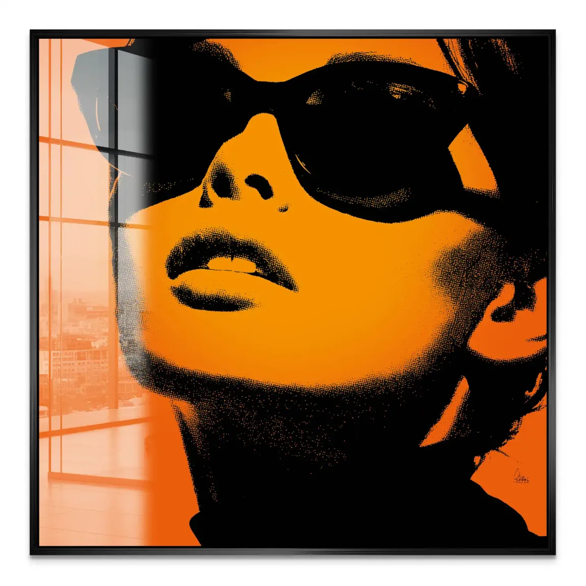 Amber Diva Acrylglas Bild