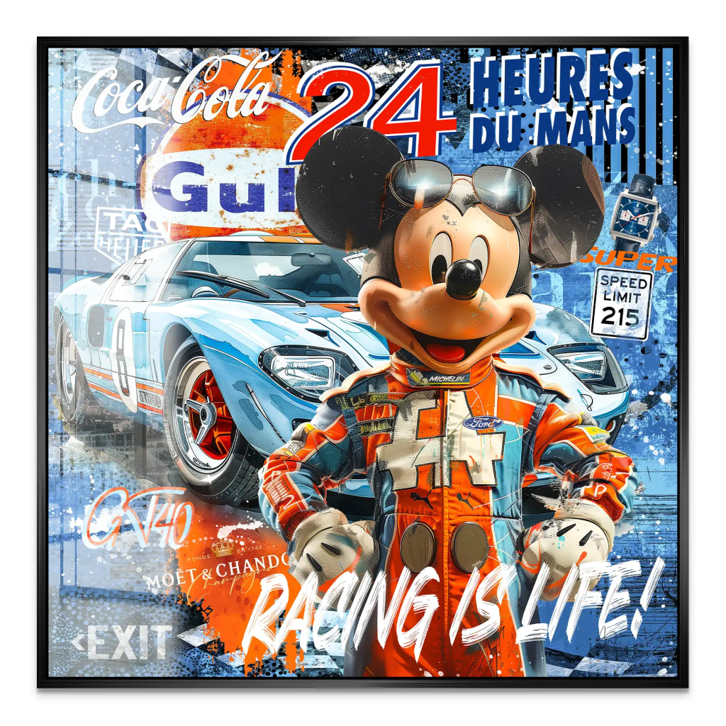 Micky GT40 Acrylglas Bild INGALERIE
