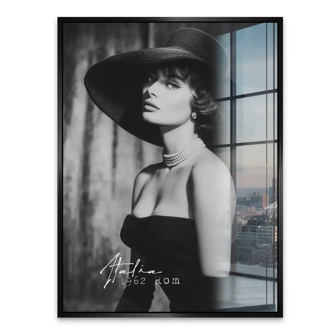 Sophia Loren Italia Acrylglasbild
