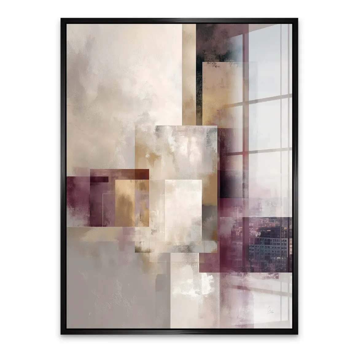 Mystic Geometry Acrylglasbild