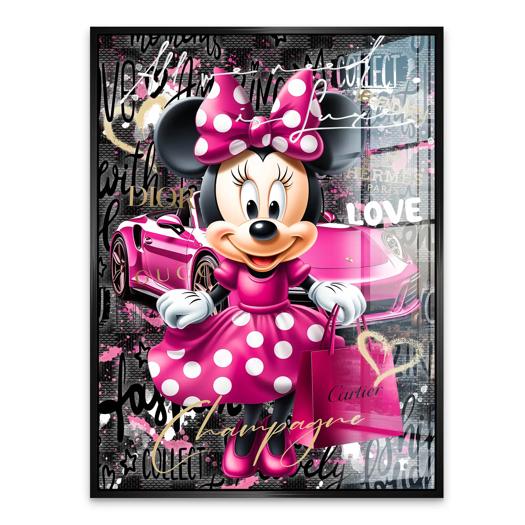 Minnie Need Luxe Acrylglas Bild INGALERIE