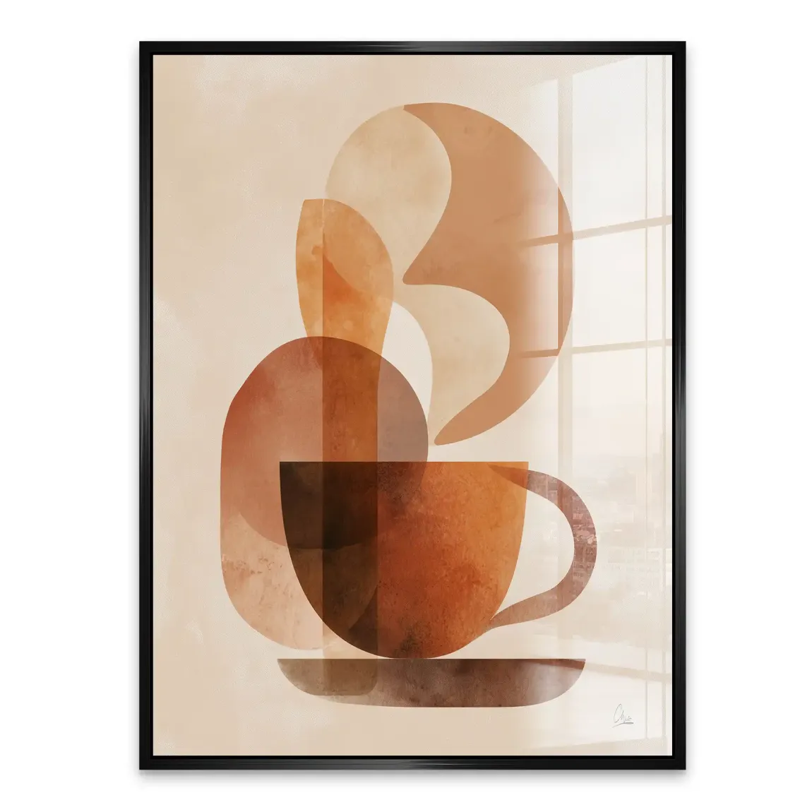 Warm Aroma Acrylglasbild